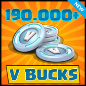 V bucks Battle Royale trick icon