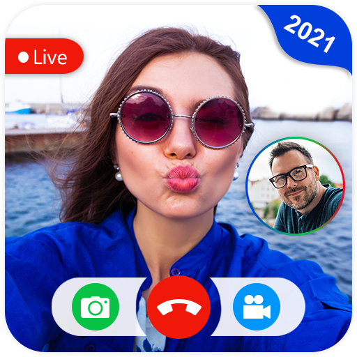 Live Talk : free  video call stranger chat icon