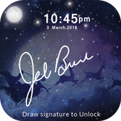 Signature Unlocked - Gesture Lock Screen icon