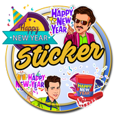 New Year Whatsapp Sticker : Whatsapp Sticker Pack icon