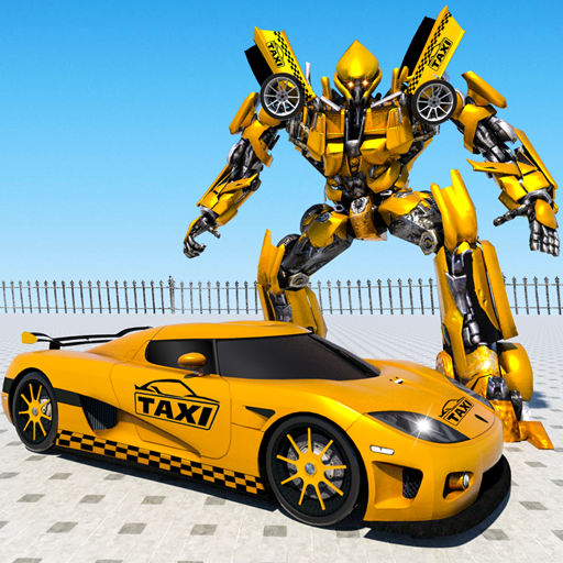 Taxi Robot Car Transformation icon