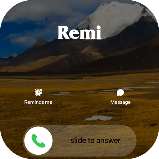 OS14 style - Color Phone Flash, Full Screen Video иконка