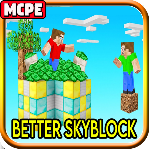 Better Skyblock Maps for Minecraft PE icon