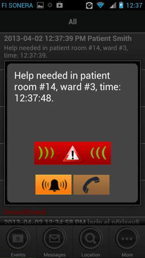 IPCS Android application screenshot 2