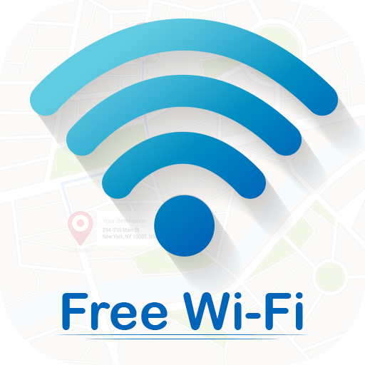 Free WIFI Connection Anywhere Network Map Connect icon