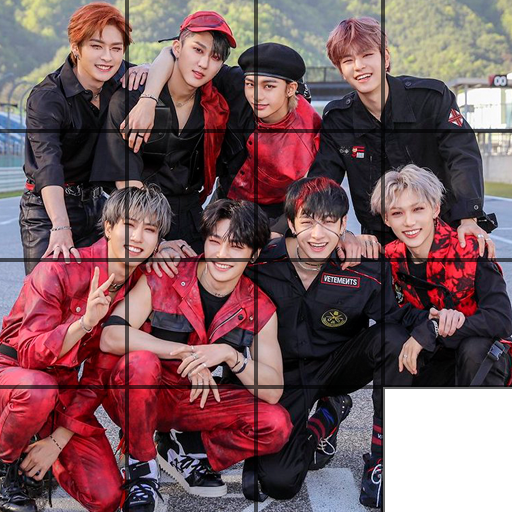 Stray Kids Slide Puzzle Game icon