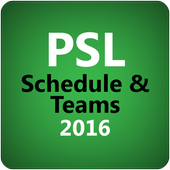 PSL Cricket Schedule &amp; Teams icon