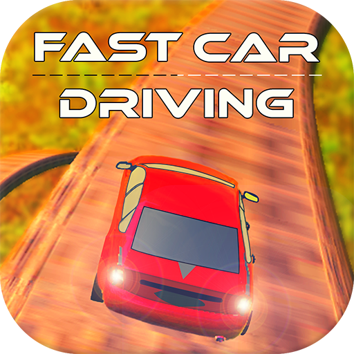 Fast Car Driving On Difficult Road icon