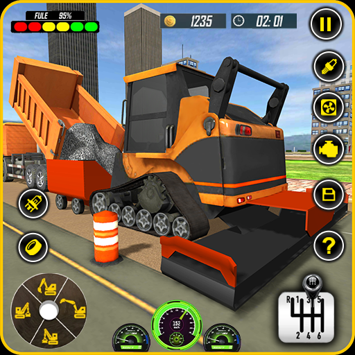 Road Builder City Construction icon