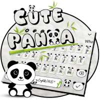 Cute Panda Keyboard