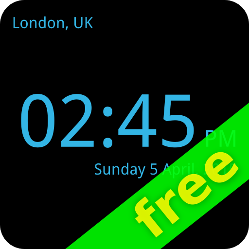World Clock Fullscreen FREE icon
