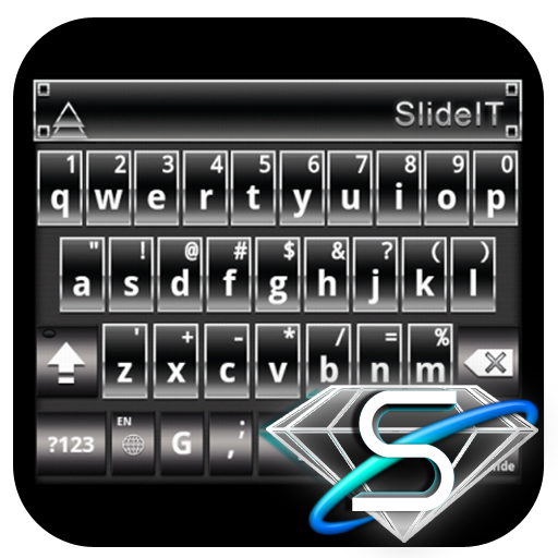 SlideIT Black Diamond Skin icon