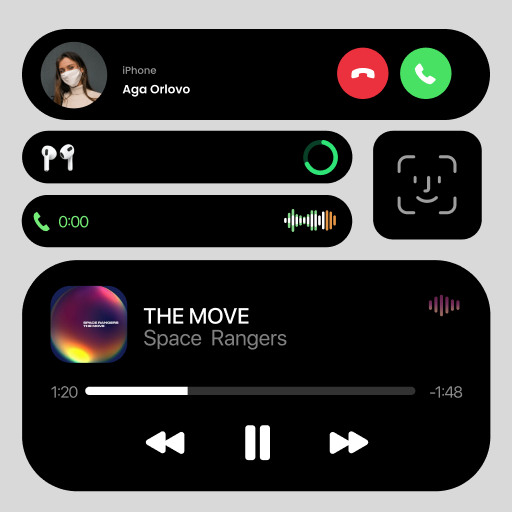 Dynamic Island iOS icon