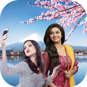 Selfie With Keerthi Suresh :Celebrity Photo Editor icon