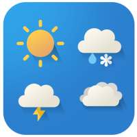 Cartoon cute weather Icon set on 9Apps