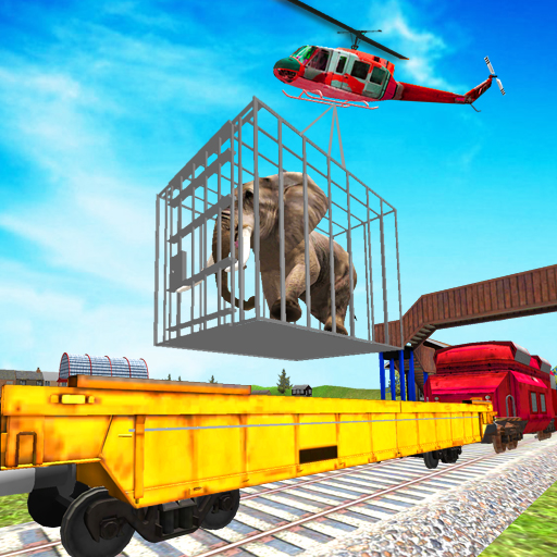 Zoo Animals Train Transport icon