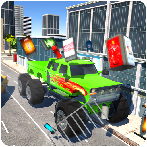 Monster Truck - Car destruction icon