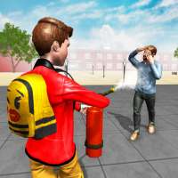 Bad Guy Fight In School - High School Life Game