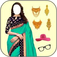 Women New Sarees Photo Montage on 9Apps