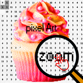 Cupcake Color By Number icon