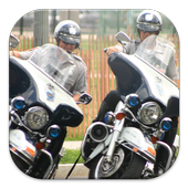 Police Motorcycles City Patrol icon