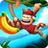Funky island - Banana Monkey Run icon