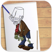 How to Draw Plants vs Zombies 2 icon