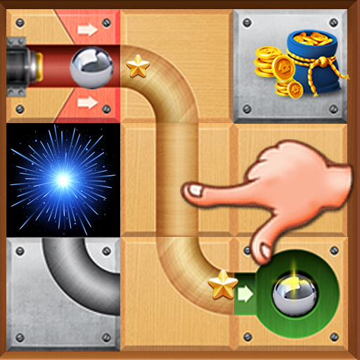 Slide The Ball - Roll The Ball Puzzle icon