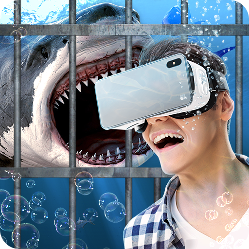 Swim Sharks In Cage VR Simulator icon