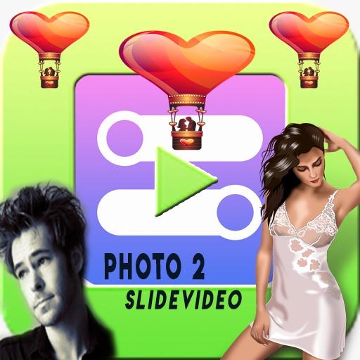 Photo 2 Slide Video - (Make Slideshow Your Photo) icon