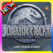 Jurassic Craft World Park Creation Addon for MCPE icon