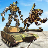 Furious Wild Tiger Robot Tank Robot Transform Game icon