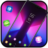 Electroacoustic Music theme Cool Light Tube أيقونة