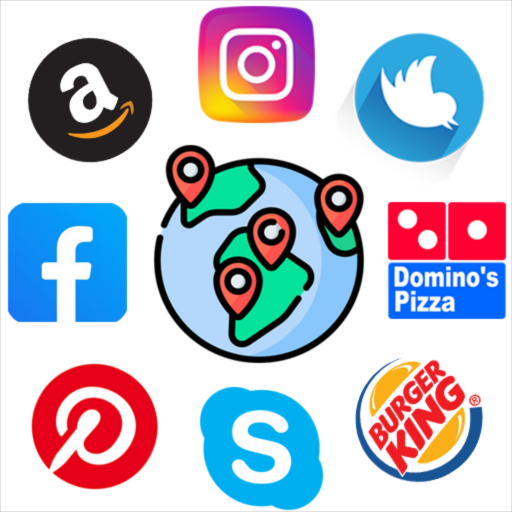 All social media apps icon