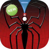 Spidey Spider ZipperScreenLock icon
