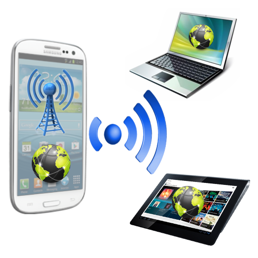 4G Hotspot أيقونة