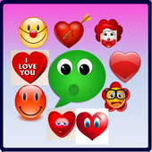 Love Smileys for Social Apps icon