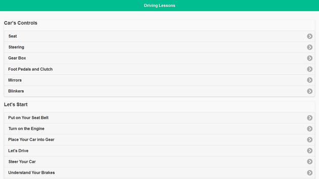 Driving Lesson screenshot 4