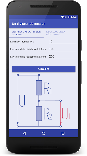 Un diviseur de tension screenshot 1