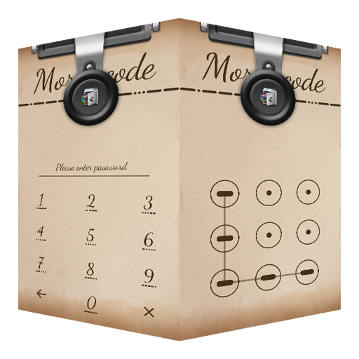 ikon AppLock Theme MorseCode