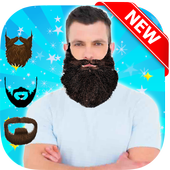 Photo Montage Beard Maker icon