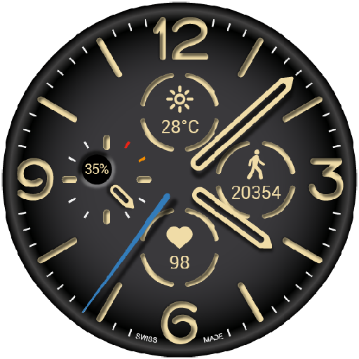 Officer Watch Face أيقونة