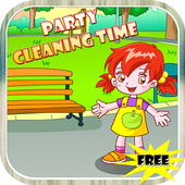 Party Cleaning Time Game icon