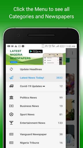 Nigerian Newspapers App | Latest News App Offline скриншот 1