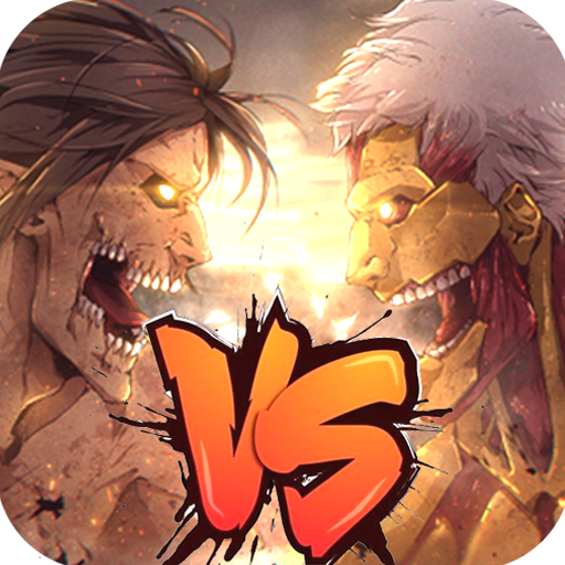 attack on titan fighting battle game icon