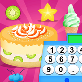 Supermarket Dessert Shopping Cashier Game icon