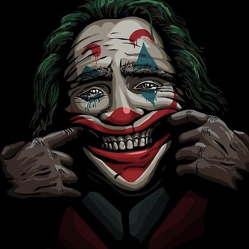 sad joker wallpaper 4k icon