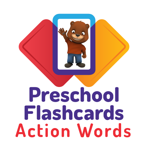 Preschool Flashcards: 3D Animated Action Words icon