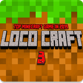 Loco Craft 3 : Creative &amp; Survival icon