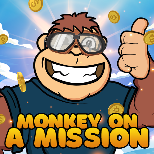 Monkey on a mission icon